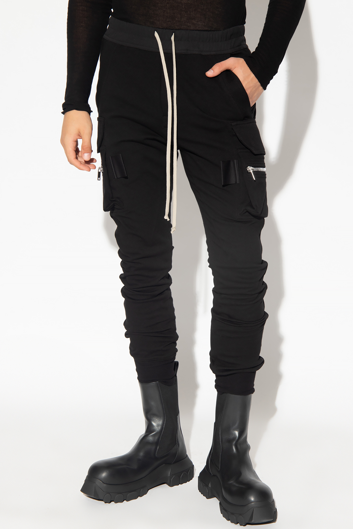 Men's Clothing | Rick Owens Cargo sweatpants | Lace Up Tommy
